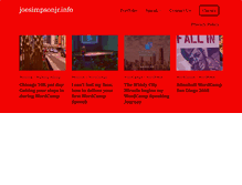 Tablet Screenshot of joesimpson.info
